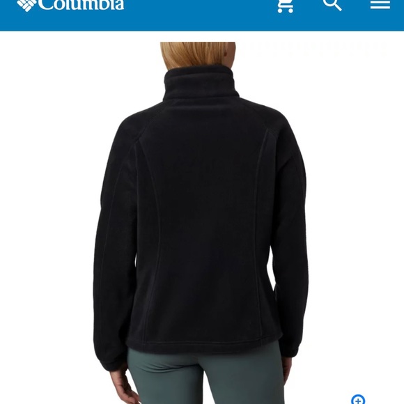 Columbia fleece zip up jacket - Picture 3 of 3